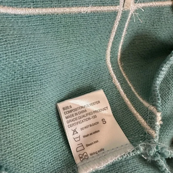 Barkfest at Sniffany’s- Teal Dog Dress with Tulle Skirt- Size Small 🐾 - Picture 3 of 3